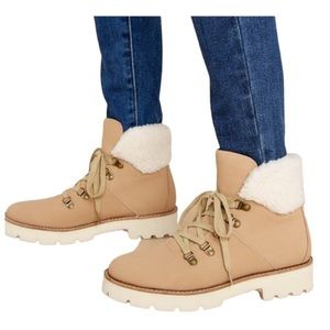 OASIS SOCIETY Kennedy KHAKI Lace Up Boots